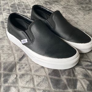 Vans Perf Leather Slip-ons